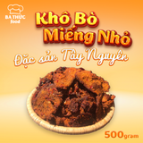  Khô Bò Miếng Ngon Ba Thức Food chuẩn đặc sản Tây Nguyên 500gram - 1kg 