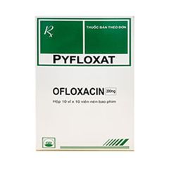 PYFLOXAT 200mg-  Điều trị nhiễm khuẩn nặng (Hộp 10 vỉ x 10 viên)