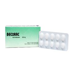 Becorac 250mg - Kháng viêm, giảm đau nhóm NSAID (Hộp 2 vỉ x 10 viên)