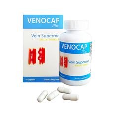 Viên uống Venocap Plus Nature Gift - Hỗ trợ điều trị bệnh trĩ, ngăn ngừa suy giãn tĩnh mạch (Hộp 1 lọ x 30 viên)