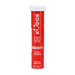 Kudos Immunity Extra Strength - Giúp tăng cường sức đề kháng. Phòng ngừa và giảm những triệu chứng của cảm cúm và cảm lạnh (Tuýp x 20 viên sủi)