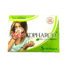 Neo Edpharco - Hỗ trợ bổ phế, giảm ho, giảm đờm và giảm đau rát họng (Hộp 10 vỉ x 10 viên)