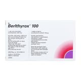 Berlthyrox 100mcg - Điều trị bệnh lý tuyến giáp (Hộp 4 vỉ x 25 viên)