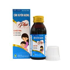 Cảm Xuyên Hương Plus 100 - Hỗ trợ điều trị các trường hợp cảm lạnh, cảm cúm, hắt hơi, sổ mũi, ngạt mũi (Hộp 1 chai x 100 ml)