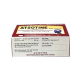 Atsotine Soft Capsule 400mg - Phục hồi chức năng não bộ, nhận thức suy giảm liên quan đến các bệnh thoái hóa thần kinh và mạch máu (Hộp 3 vỉ x 10 viên)