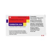 Carbatol-200 - Điều trị các loại động kinh và đau do đau dây thần kinh sinh ba (Hộp 10 vỉ x 10 viên)