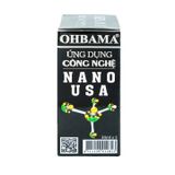 Dầu gội đen nâu tóc thảo mộc OHBAMA - Giúp bạn có một mái tóc nâu chắc khỏe (Hộp 10 gói x 20ml)