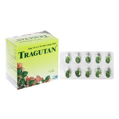 Tragutan - Sát trùng đường hô hấp, làm dịu cơn đau họng (Hộp 10 vỉ x 10 viên)