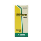 Amitriptylin 25mg - Điều trị trầm cảm nội sinh, điều trị đái dầm ban đêm ở trẻ em (Hộp 1 lọ x 100 viên)