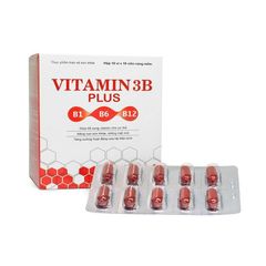 Vitamin 3B Plus - Hỗ trợ bổ sung Vitamin cho cơ thể (Hộp 10 vỉ x 10 viên)