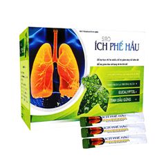 Siro Ích Phế Hầu - Hỗ trợ giảm ho, đờm, đau rát họng (Hộp 30 gói x 5ml)