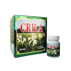 Crila - Điều trị bệnh u xơ tử cung và phì đại lành tính tuyến tiền liệt (Hộp 4 chai x 40 viên) (CSCN)