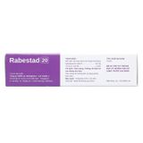 Rabestad 20mg - Điều trị bệnh trào ngược dạ dày, thực quản (Hộp 3 vỉ x 10 viên)