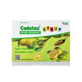 Codatux syrup - Hỗ trợ giảm ho, giúp long đàm, giảm đau rát họng (Hộp 30 gói x gói 5ml)