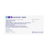 Cavinton forte 10mg - Điều trị các dạng khác nhau của rối loạn tuần hoàn máu não (Hộp 2 vỉ x 15 viên)