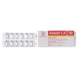 Adalat LA 30mg - Điều trị tăng huyết áp, đau thắt ngực ổn định (Hộp 3 vỉ x 10 viên)