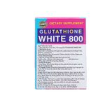 Glutathione White 800 - Hỗ trợ làm sáng da, chống oxy hoá, giảm nám (Hộp 1 lọ 60 viên)