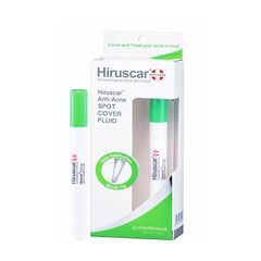 Hiruscar Anti Acne Spot Cover Fluid -  Kem che khuyết điểm, ngừa mụn (Tuýp 1ml)