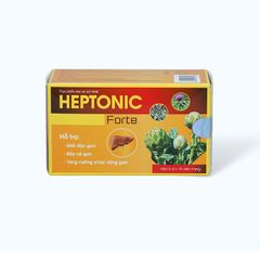 Heptonic Forte - Hỗ trợ giải độc gan, bảo vệ gan và tăng cường chức năng gan (Hộp 5 vỉ x 10 viên nang)