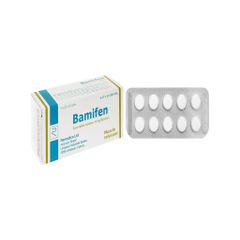 Bamifen 10mg - Thuốc giãn cơ, giảm co cứng cơ vân (Hộp 6 vỉ x 10 viên)