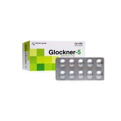 Glockner 5mg - Điều trị cường giáp (Hộp 10 vỉ x 10 viên)