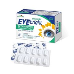 Sáng Mắt EyeBright - Hỗ trợ cải thiện thị lực (Hộp 3 vỉ x 10 viên)