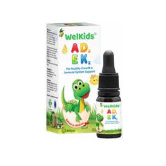 Biovagen Welkids Multivitamin ADKE - Bổ sung vitamin cho trẻ  (Hộp 1 chai 10ml)
