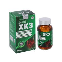 Joint XK3 - Hỗ trợ tăng tiết dịch khớp, bảo vệ khớp, giảm đau khớp do viêm khớp, thoái hóa khớp (Hộp 30 viên)