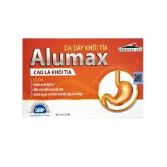 Dạ Dày Khôi Tía Alumax - Hỗ trợ giảm acid dịch vị, bảo vệ niêm mạc dạ dày; giảm nguy cơ viêm loét dạ dày tá tràng (Hộp 3 vỉ x 10 viên)