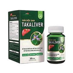 Giải Độc Gan Takaliver - Hỗ trợ giải độc gan, mát gan, bảo vệ gan, tăng cường chức năng gan (Hộp 30 viên)