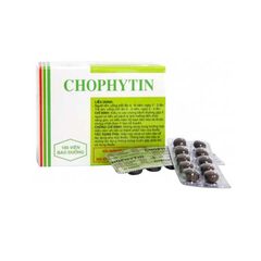 Chophytin - Giúp tăng cường chức năng gan (Hộp 10 vỉ x 10 viên)