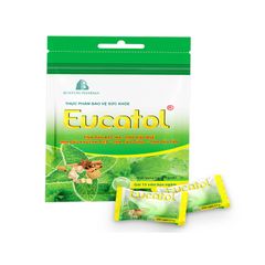Eucatol - Giúp làm dịu cơn ho, bổ phế, làm ấm đường hô hấp, giảm đau rát họng và khan tiếng (Gói 15 viên)