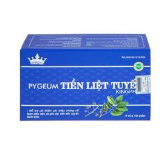 Viên uống Pygeum Tiền Liệt Tuyến Kingphar - Hỗ trợ cải thiện rối loạn tiểu tiện (Hộp 4 vỉ x 10 viên)