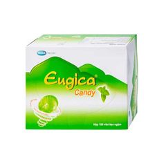 Kẹo ngậm thảo dược Eugica Candy - Làm dịu cơn ho, giảm đau rát họng (Hộp 100 viên)
