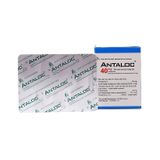 Antaloc 40mg - Điều trị viêm thực quản ăn mòn, tăng tiết axit dạ dày và thúc đẩy quá trình chữa lành tổn thương mô do axit dạ dày gây ra (Hộp 10 vỉ x 7 viên)