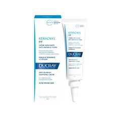 Ducray Keracnyl PP+ Anti-Blesmish Cream - Làm giảm bã nhờn, làm dịu da, giảm mụn viêm (Hộp 1 tuýp 30ml)