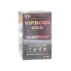 Vipboss Gold - Hỗ trợ cải thiện chức năng thận, tăng cường sinh lý nam giới (Hộp 30 viên)
