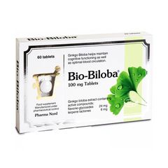 Bio Biloba - Hỗ trợ tăng tuần hoàn máu não (Hộp 2 vỉ x 30 viên nén)