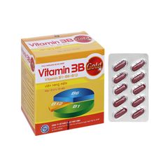 VITAMIN 3B PLUS GOLD - Hỗ trợ nâng cao sức khỏe, bổ sung vitamin B cho cơ thể (Hộp 10 vỉ x 10 viên)