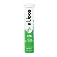 Kudos Bone Health Calcium D3 & Vitamin K2 - Bổ sung canxi, vitamin K2, vitamin D3 cho cơ thể (Tuýp x 20 viên sủi)