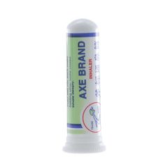 Axe Brand Inhaler (Ống hít mũi hiệu cây búa) - Giúp thông mũi, giảm nghẹt mũi, sổ mũi (Vỉ 6 ống hít 1,7g dung dịch thuốc)