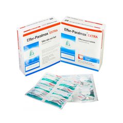 Effer-paralmax extra 650mg - Điều trị các chứng đau và sốt từ nhẹ đến vừa (Hộp 5 vỉ x 4 viên)