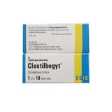 Clostilbegyt 50mg - Điều trị chứng vô sinh ở phụ nữ do không phóng noãn (Hộp 1 vỉ x 10 viên)