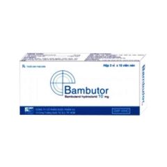 Bambutor - Điều trị bệnh hen phế quản và các bệnh lý phổi khác (Hộp 3 vỉ x 10 viên)