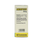 Amitriptylin 25mg - Điều trị trầm cảm nội sinh, điều trị đái dầm ban đêm ở trẻ em (Hộp 1 lọ x 100 viên)