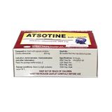 Atsotine Soft Capsule 400mg - Phục hồi chức năng não bộ, nhận thức suy giảm liên quan đến các bệnh thoái hóa thần kinh và mạch máu (Hộp 3 vỉ x 10 viên)