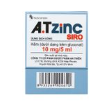 A.T Zinc Siro 10mg/5ml - Bổ sung kẽm, phòng ngừa và điều trị các trường hợp thiếu kẽm (Hộp 30 ống x 5ml)