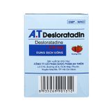 A.T Desloratadin 2.5mg - Điều trị viêm mũi dị ứng, mề đay mạn tính (Hộp 30 ống x 5ml)