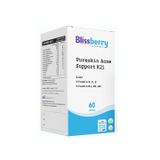 BLISSBERRY Pureskin Acne Support K21 - Hỗ trợ hạn chế quá trình oxy hóa, giúp tăng cường sức khỏe làn da (Hộp 60 viên)