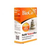 Bioco Huvit Valeria Max - Giúp ngủ ngon, an thần, giải lo âu (Hộp 3 vỉ x 20 viên)